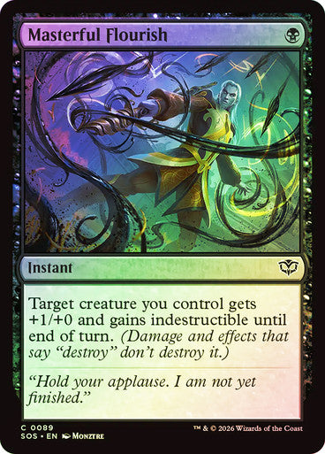Masterful Flourish Foil
