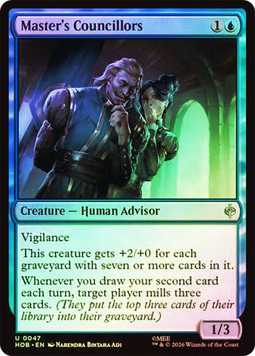 Master's Councillors Foil