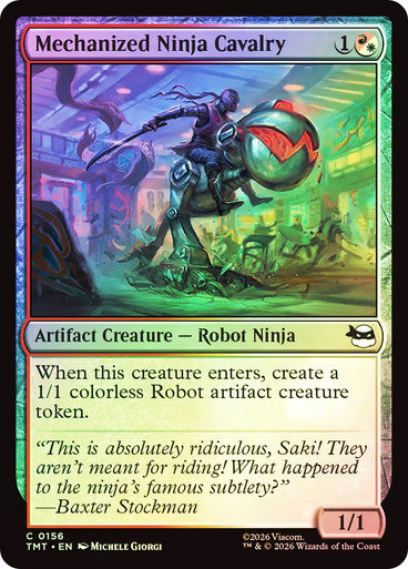Mechanized Ninja Cavalry Foil