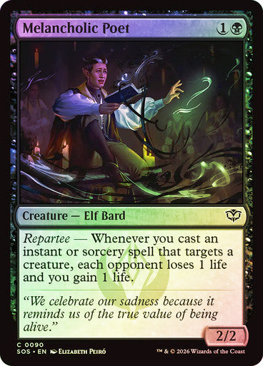 Melancholic Poet Foil