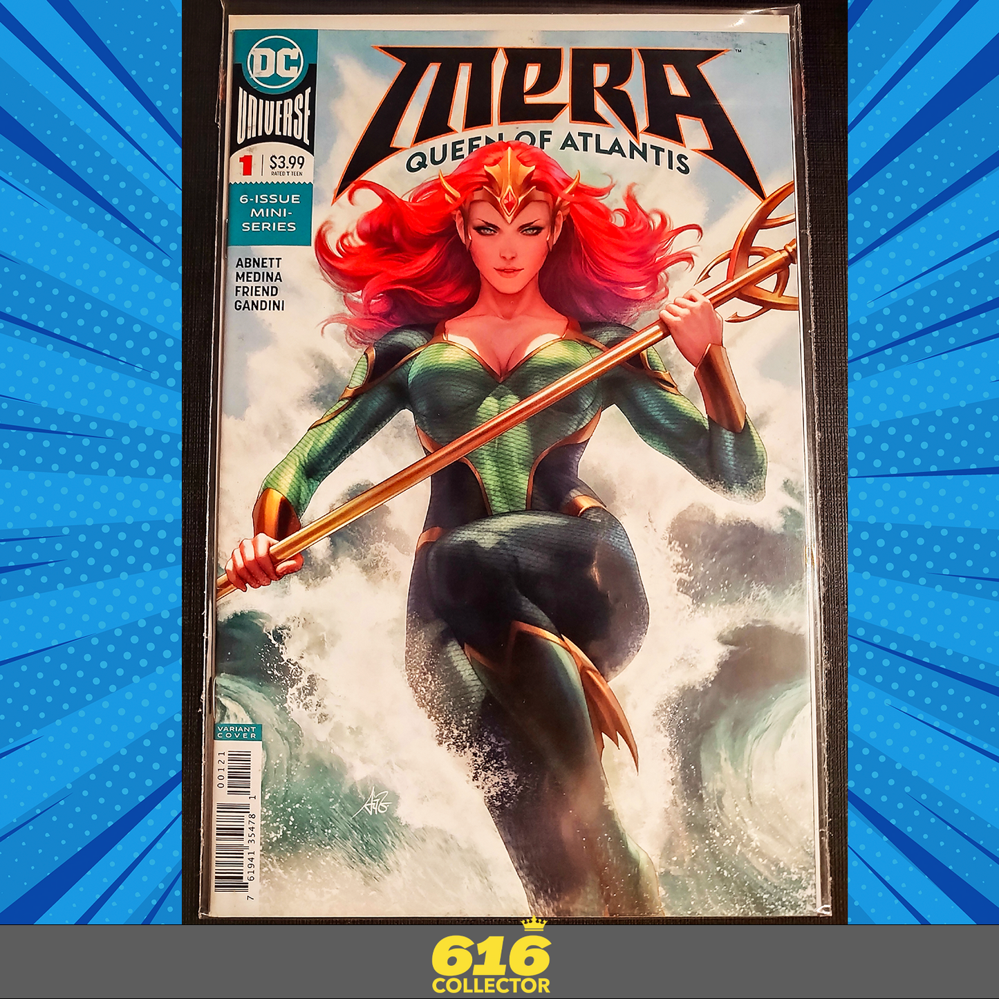 Mera: Queen of Atlantis #1 Variant Artgerm (2018)