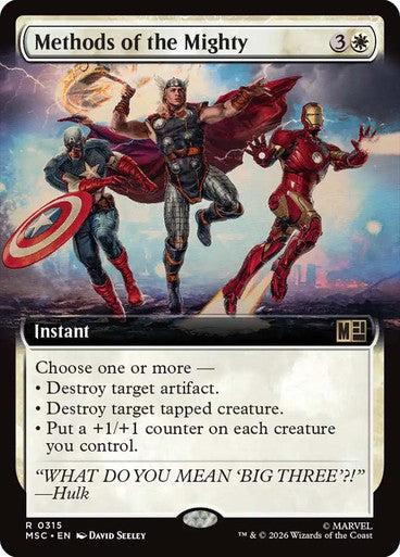Methods of the Mighty (Extended Art)