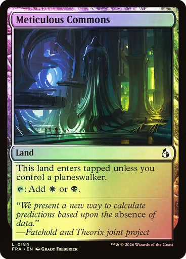 Meticulous Commons Foil