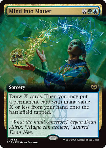 Mind into Matter (Extended Art)