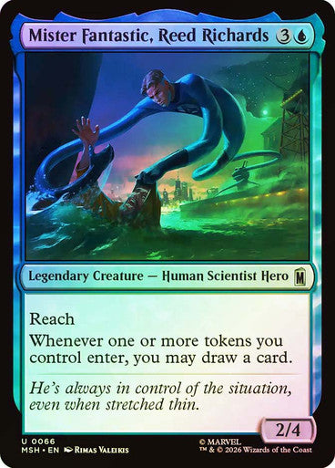 Mister Fantastic, Reed Richards Foil