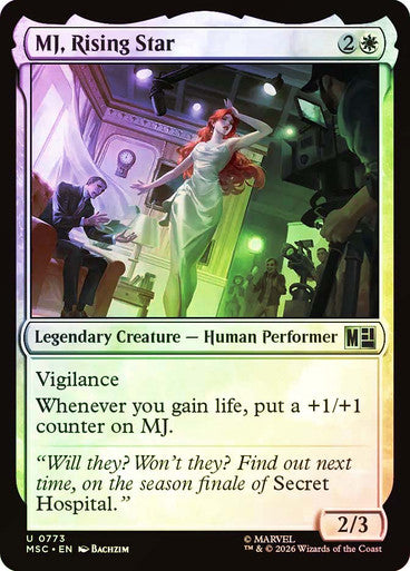 MJ, Rising Star Foil