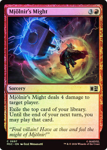Mjölnir's Might Foil