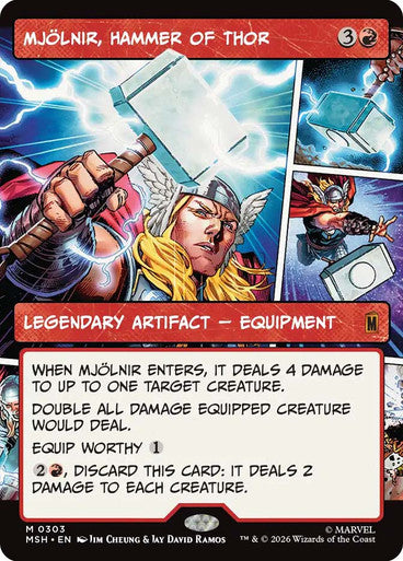 Mjölnir, Hammer of Thor (Showcase)