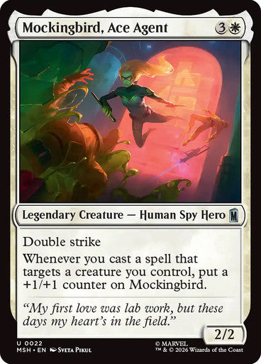 Mockingbird, Ace Agent