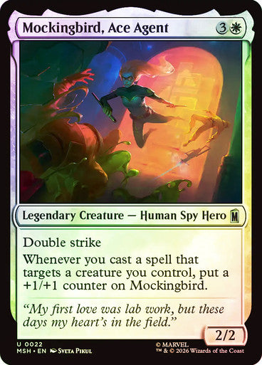 Mockingbird, Ace Agent Foil
