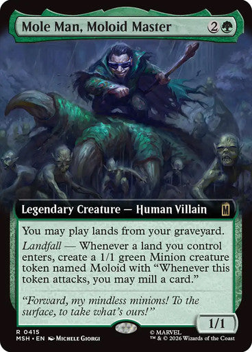 Mole Man, Moloid Master (Extended Art)