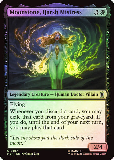 Moonstone, Harsh Mistress Foil