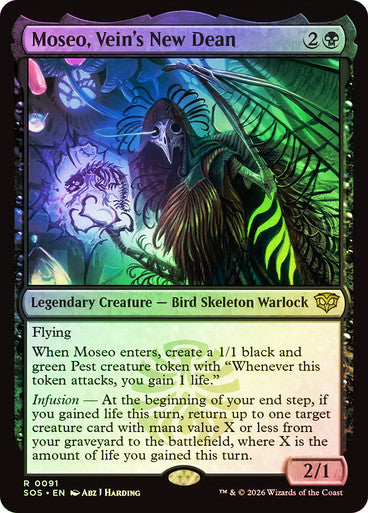 Moseo, Vein's New Dean Foil