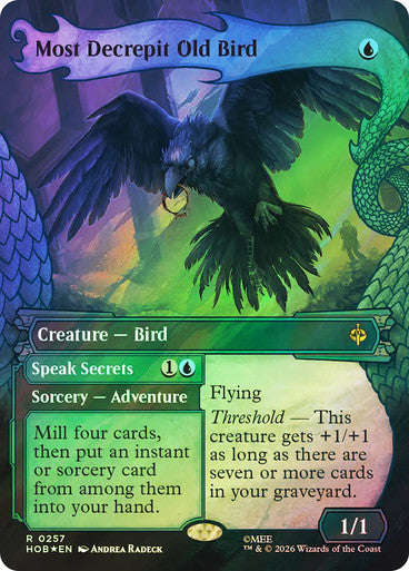 Most Decrepit Old Bird // Speak Secrets (Showcase) Surge Foil