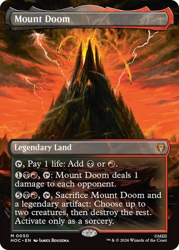 Mount Doom (Borderless)