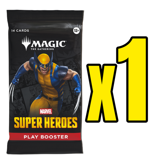 Marvel Super Heroes Play Booster