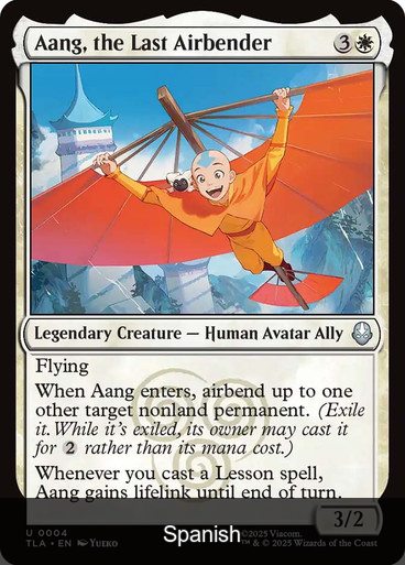 Aang, the Last Airbender [Spanish]