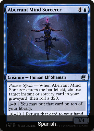 Aberrant Mind Sorcerer [Spanish]