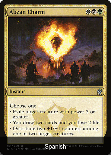 Abzan Charm [Spanish]