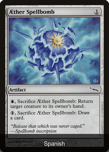 Aether Spellbomb [Spanish]