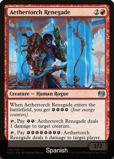 Aethertorch Renegade [Spanish]