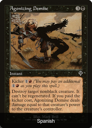 Agonizing Demise [Spanish]