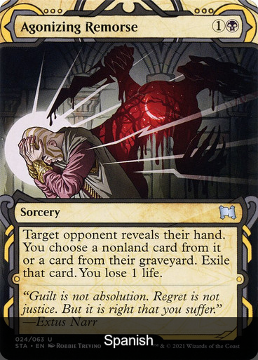 Agonizing Remorse [Spanish]
