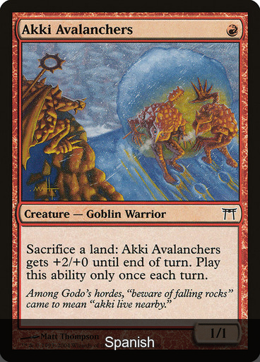 Akki Avalanchers [Spanish]