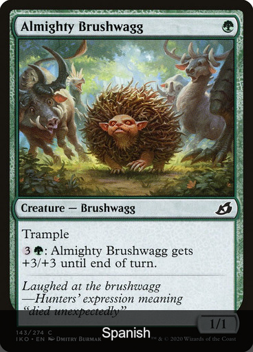 Almighty Brushwagg [Spanish]