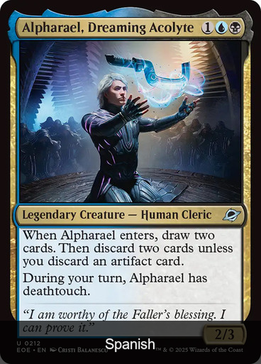 Alpharael, Dreaming Acolyte [Spanish]