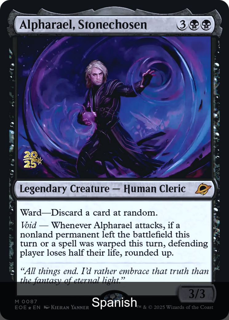 Alpharael, Stonechosen Foil [Spanish]