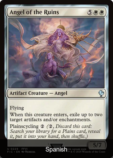 Angel of the Ruins [Spanish]