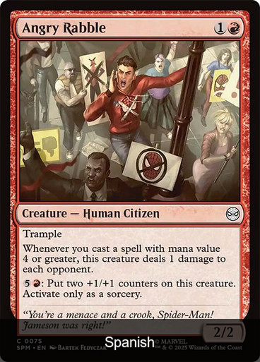 Angry Rabble [Spanish]