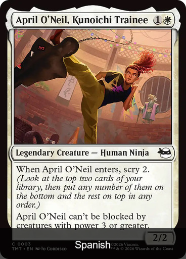 April O'Neil, Kunoichi Trainee [Spanish]