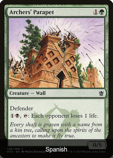 Archers' Parapet [Spanish]
