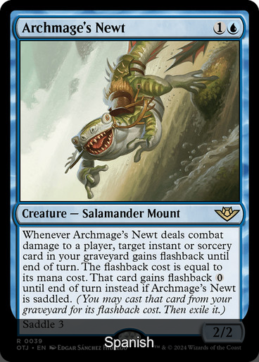 Archmage's Newt [Spanish]