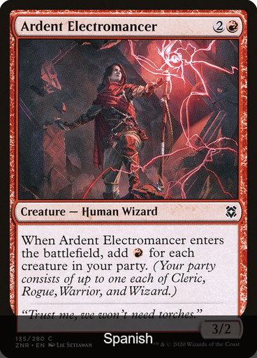Ardent Electromancer [Spanish]
