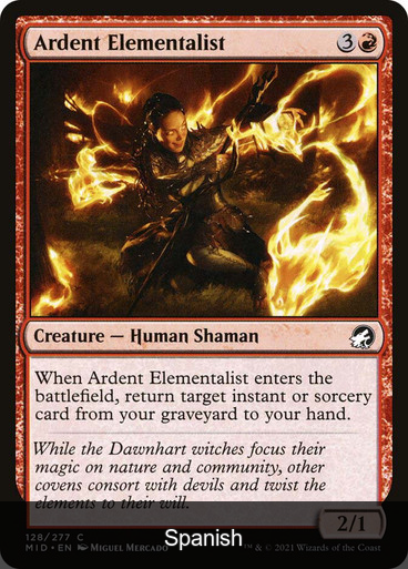 Ardent Elementalist [Spanish]