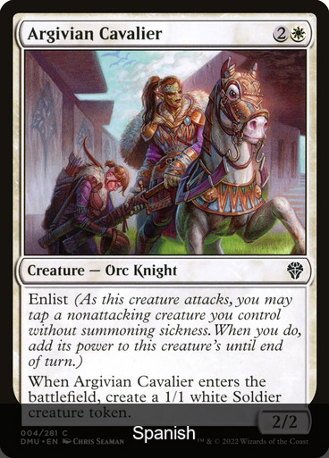 Argivian Cavalier [Spanish]