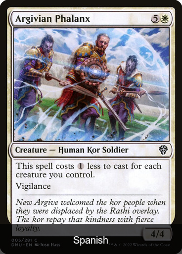Argivian Phalanx [Spanish]