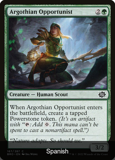 Argothian Opportunist [Spanish]