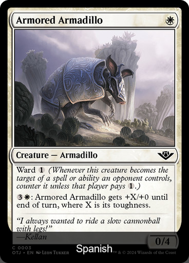 Armored Armadillo [Spanish]