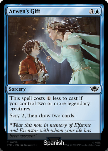 Arwen's Gift [Spanish]