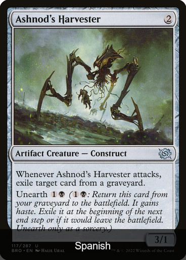 Ashnod's Harvester [Spanish]