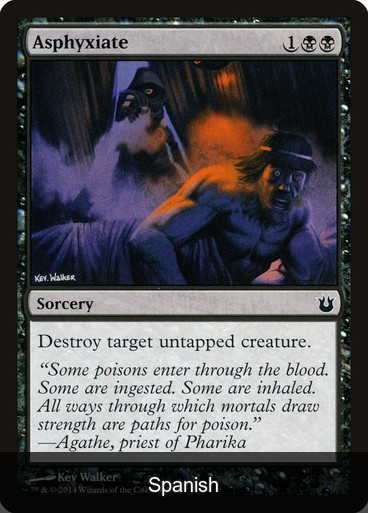 Asphyxiate [Spanish]