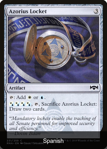 Azorius Locket [Spanish]