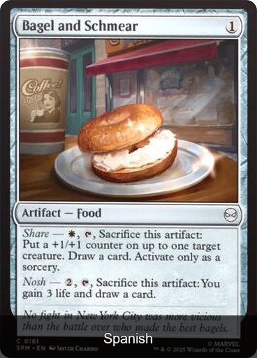 Bagel and Schmear [Spanish]