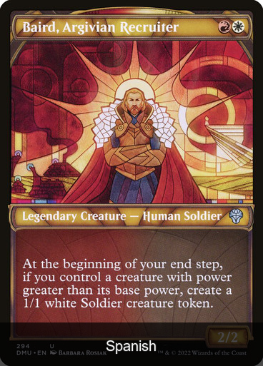 Baird, Argivian Recruiter (Showcase) [Spanish]