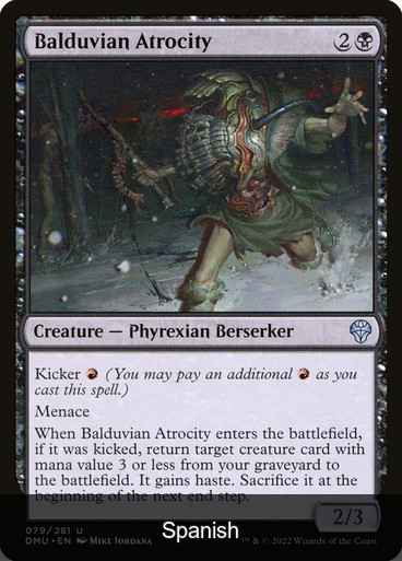 Balduvian Atrocity [Spanish]