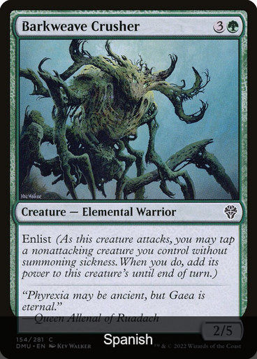 Barkweave Crusher [Spanish]